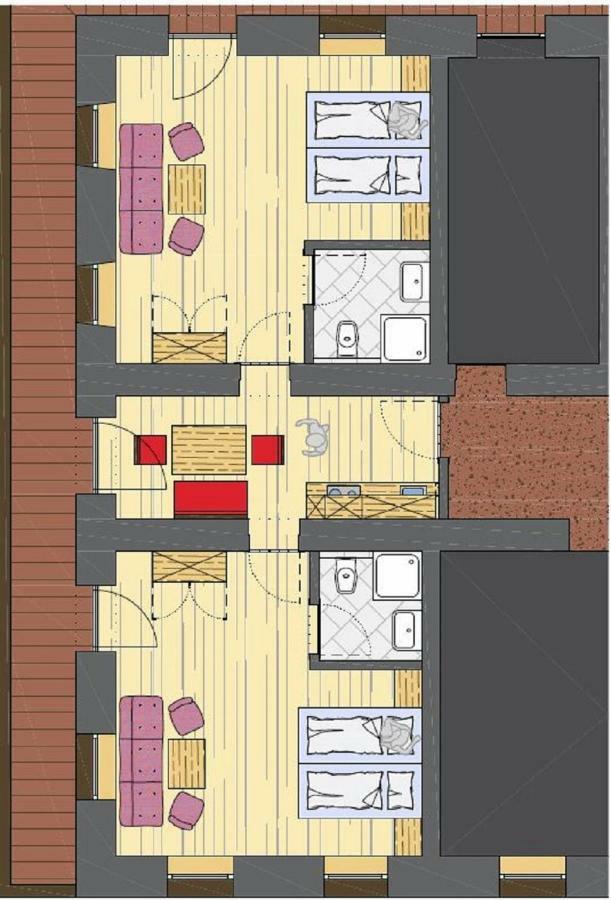 Gaestehaus Knunbauer Майерхофен Екстериор снимка